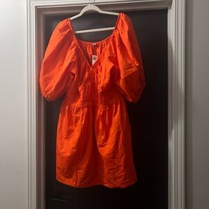 Old Navy Orange Mini Dress